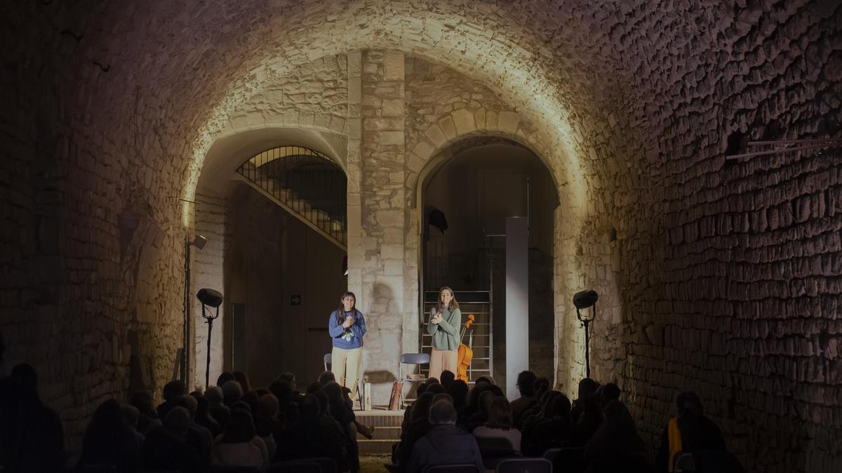 Les fotos del concert d'Alosa als soterranis de la catedral de Girona