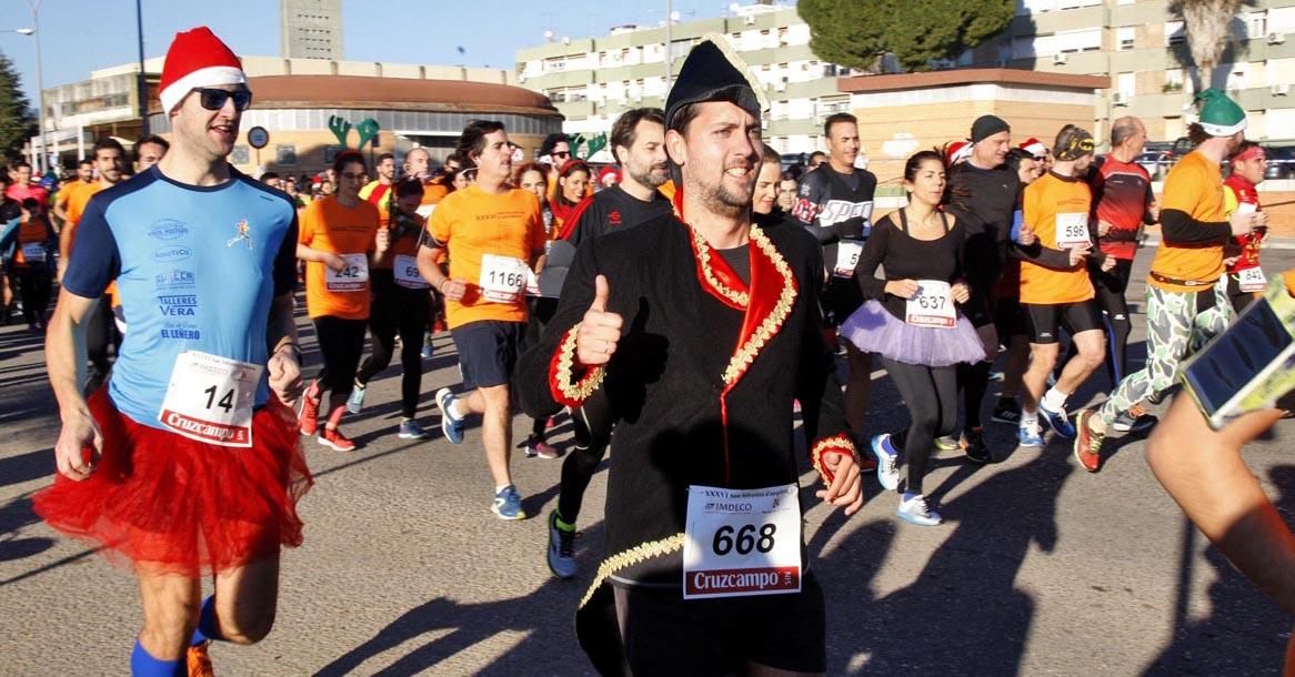 Ambiente extraordinario en la carrera de la San Silvestre cordobesa