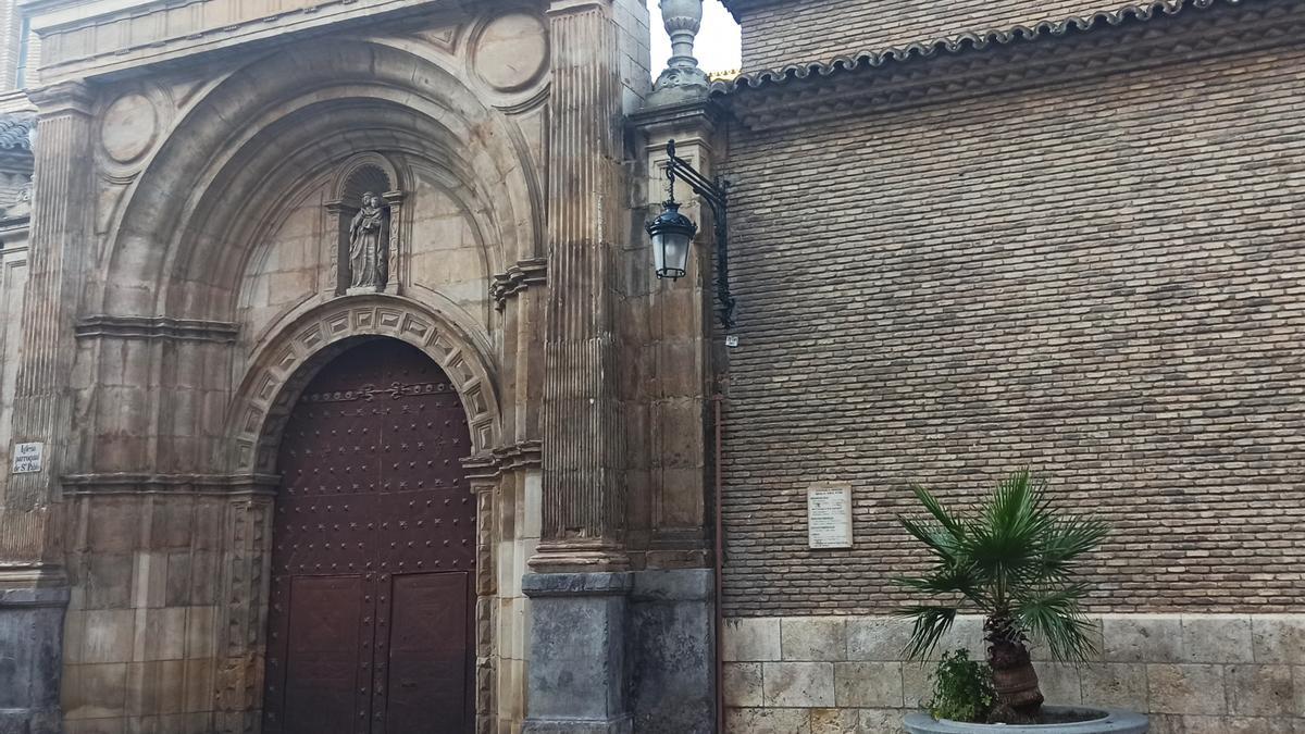 Iglesia de San Pablo de Zaragoza, en la que se celebra San Blas.