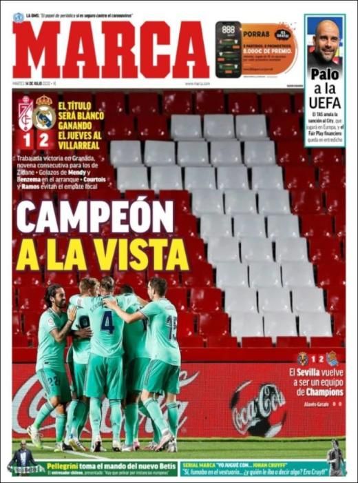 Portada MARCA martes 14 julio 2020