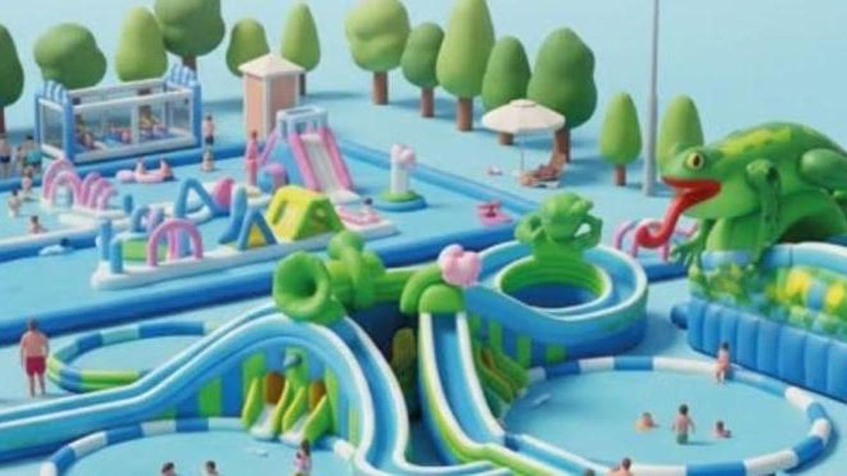 El gran parque acuático a una hora de Málaga que abre este fin de semana su recinto de 1.000 metros cuadrados con atracciones, toboganes enormes y piscinas