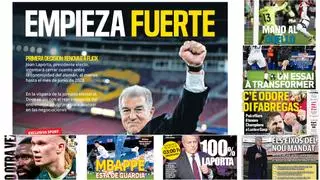 Las portadas de la prensa deportiva de hoy