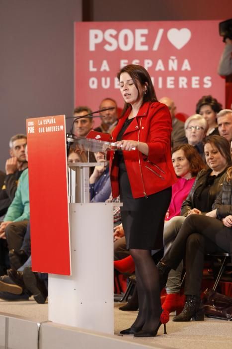 Mitín de Pedro Sánchez en Gijón