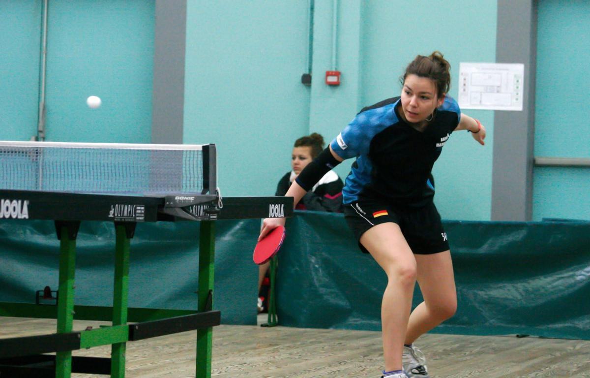 La saltenca, durant un partit individual