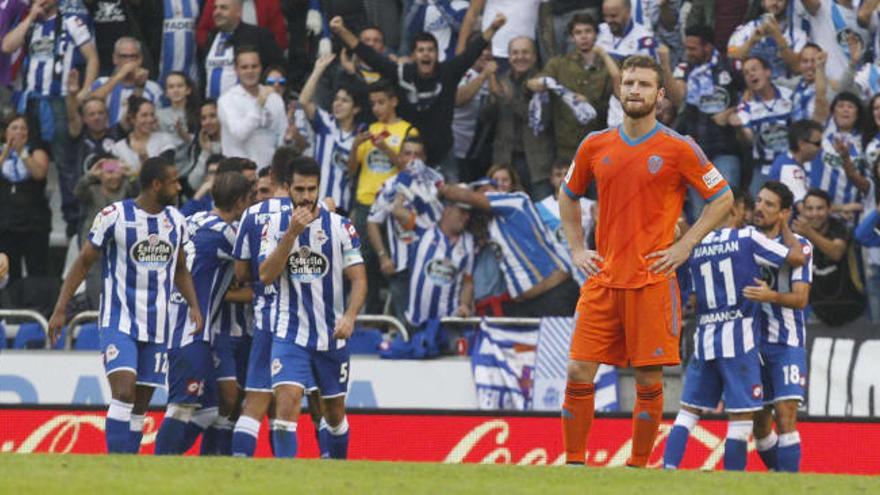 Los de Nuno perdieron 3-0 en su visita a Riazor