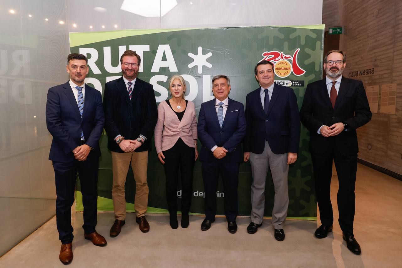 La presentación del centenario de la Ruta del Sol Vuelta Ciclista a Andalucía, en imágenes