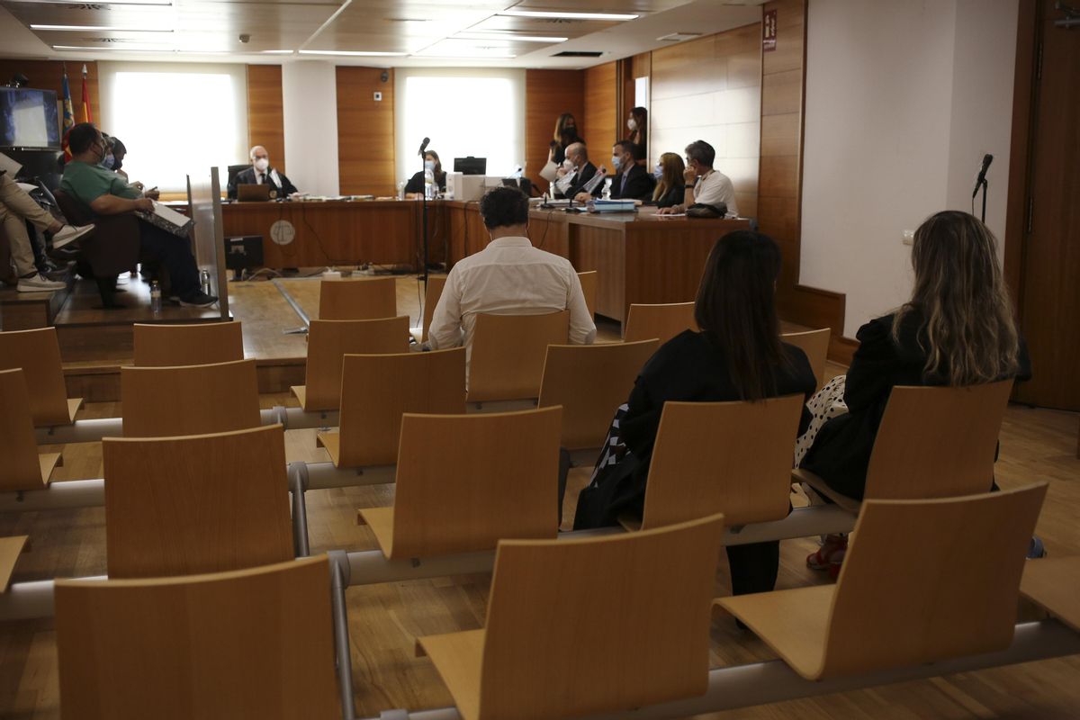 Juicio con jurado en la Ciudad de la Justicia de Castellón.