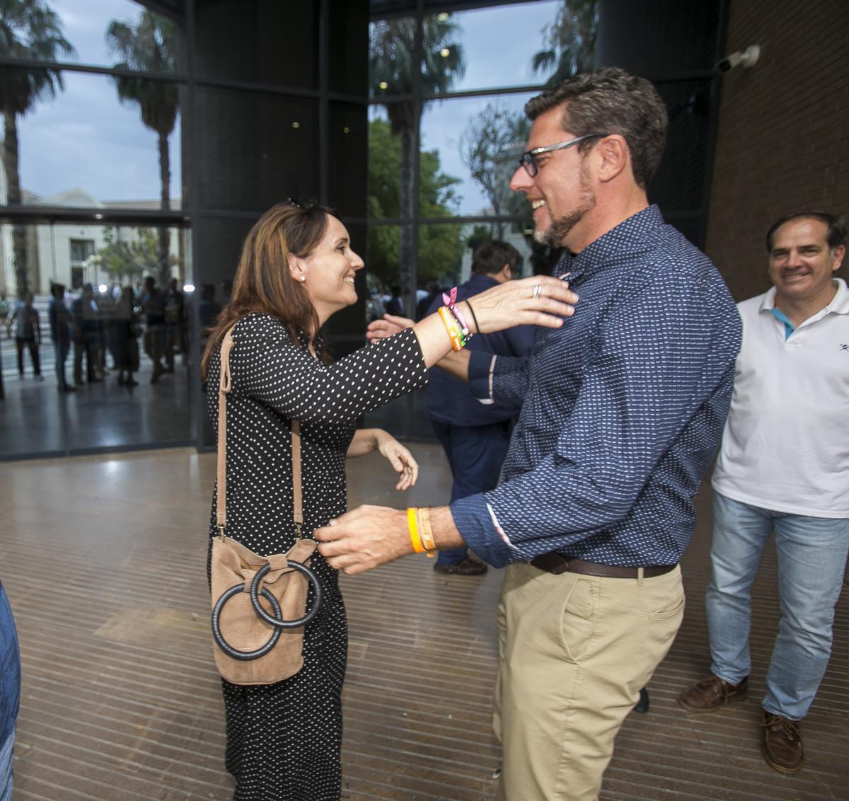 Los diputados de Ciudadanos, Julia Parra y Javier Gutiérrez