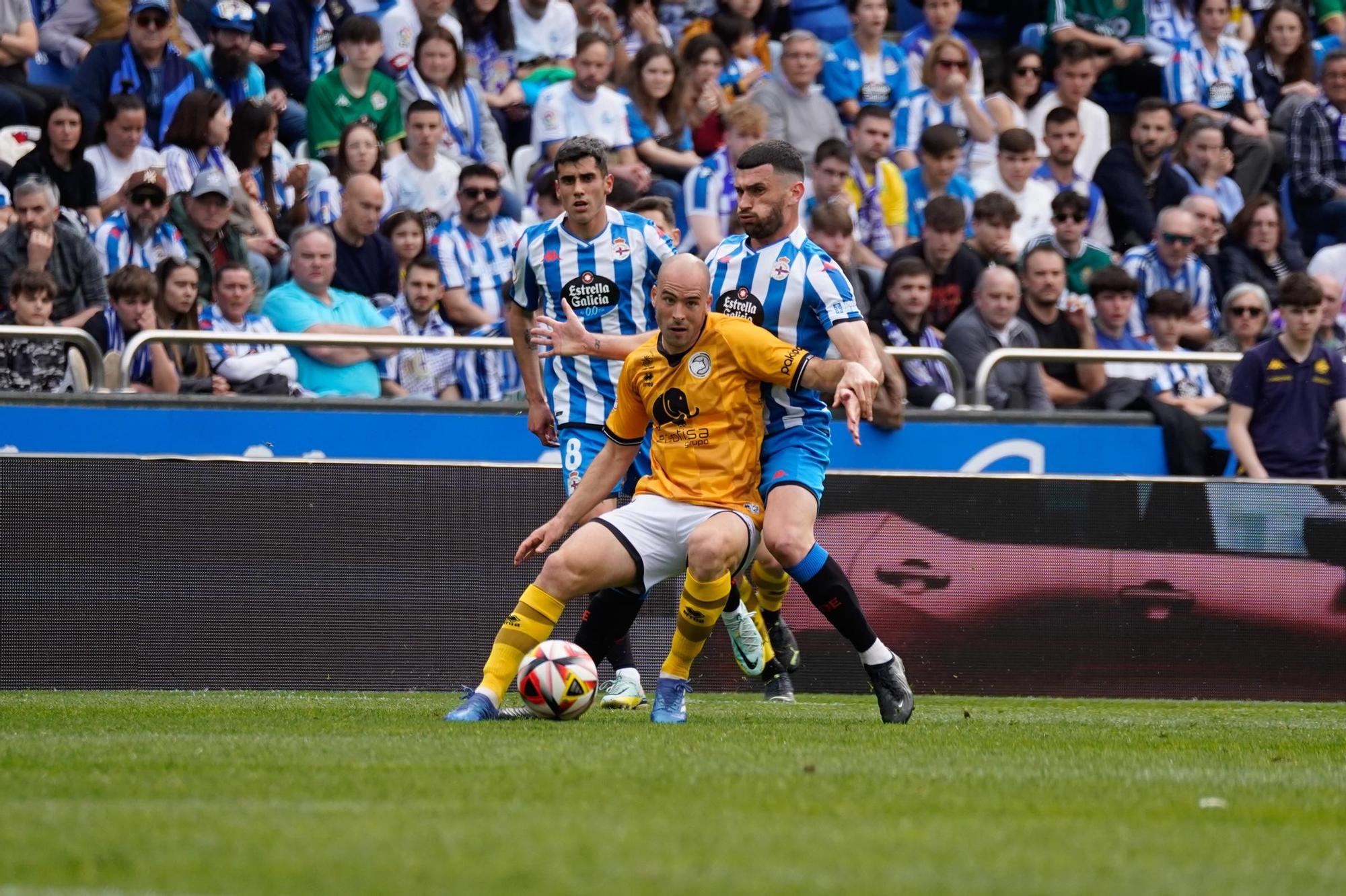 El Dépor gana a Unionistas (1-0) y abre hueco