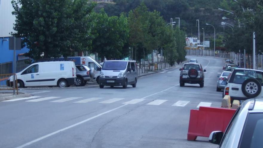 Carrer de Francesc Moragas, on van tenir lloc els fets