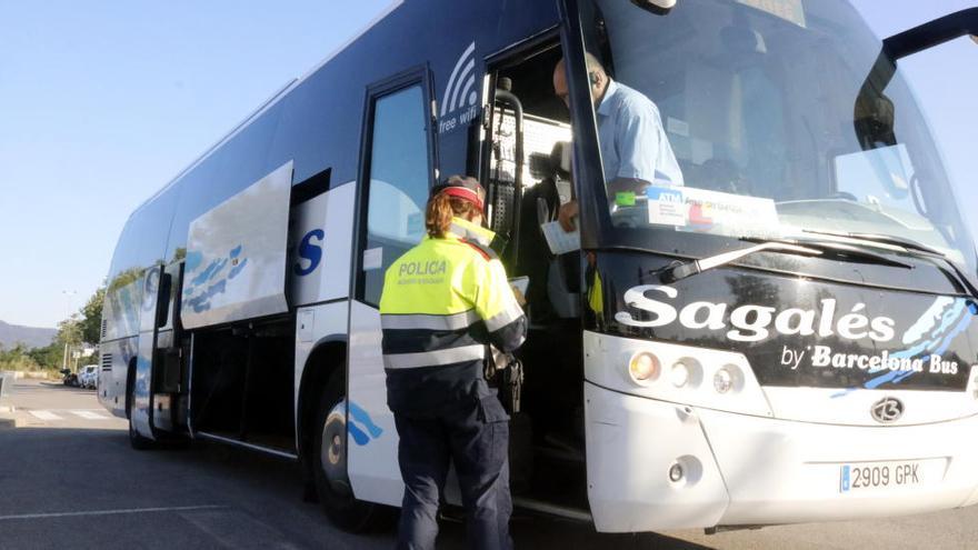 Controls al llarg de la setmana a autobusos escolars arreu de les comarques gironines