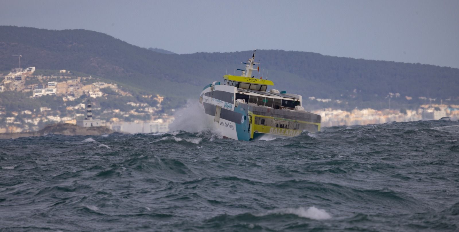 Borrasca Denise a su paso por Formentera (noviembre 2022)