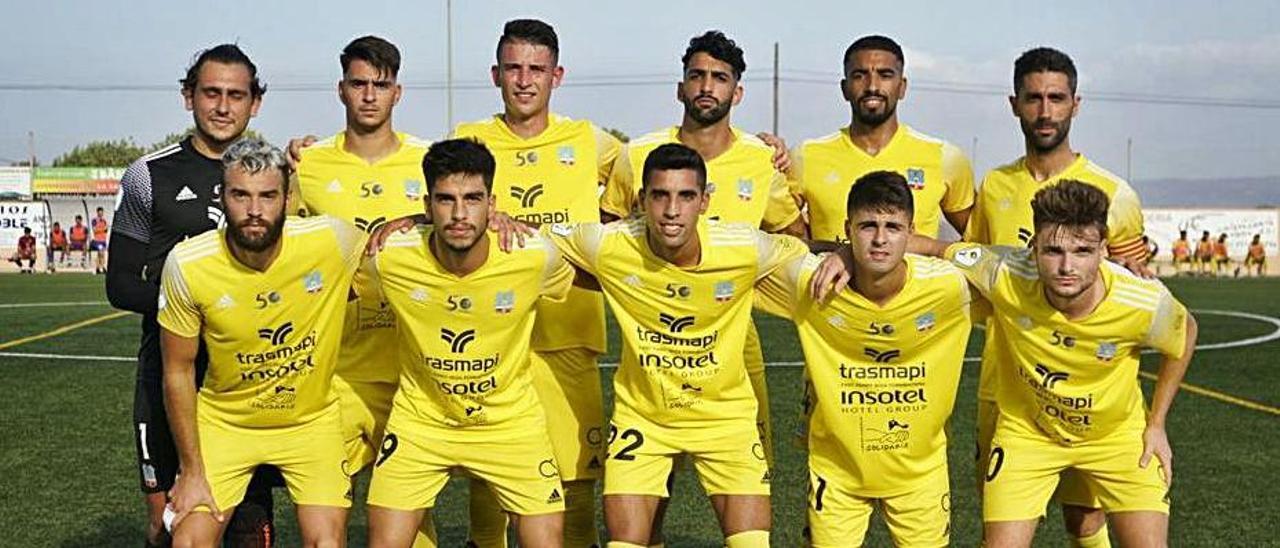 Once inicial del Formentera que jugó el Trofeu Trasmapi.