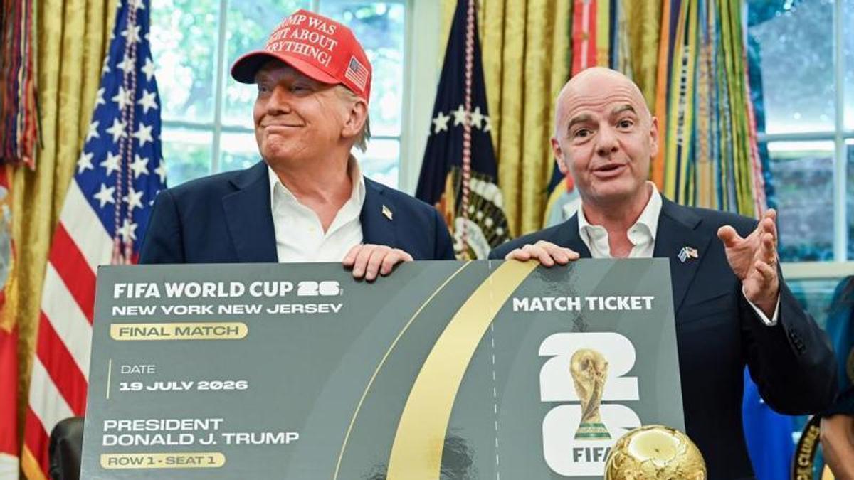 Infantino responde a la polémica por los precios del Mundial: "El 20% cuestan menos de 300 dólares"