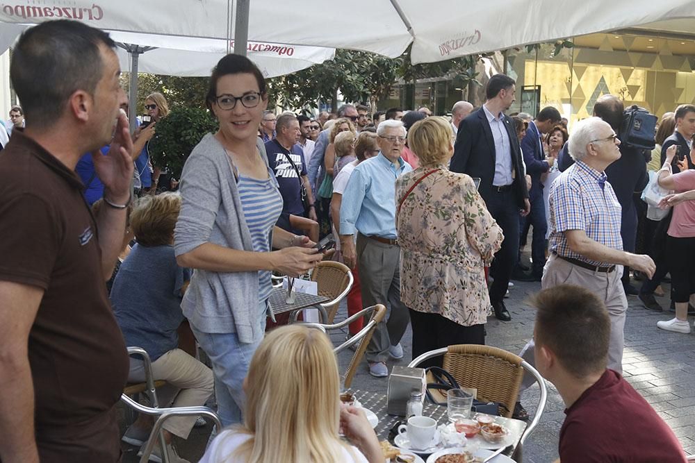 De paseo electoral con Pedro Sánchez