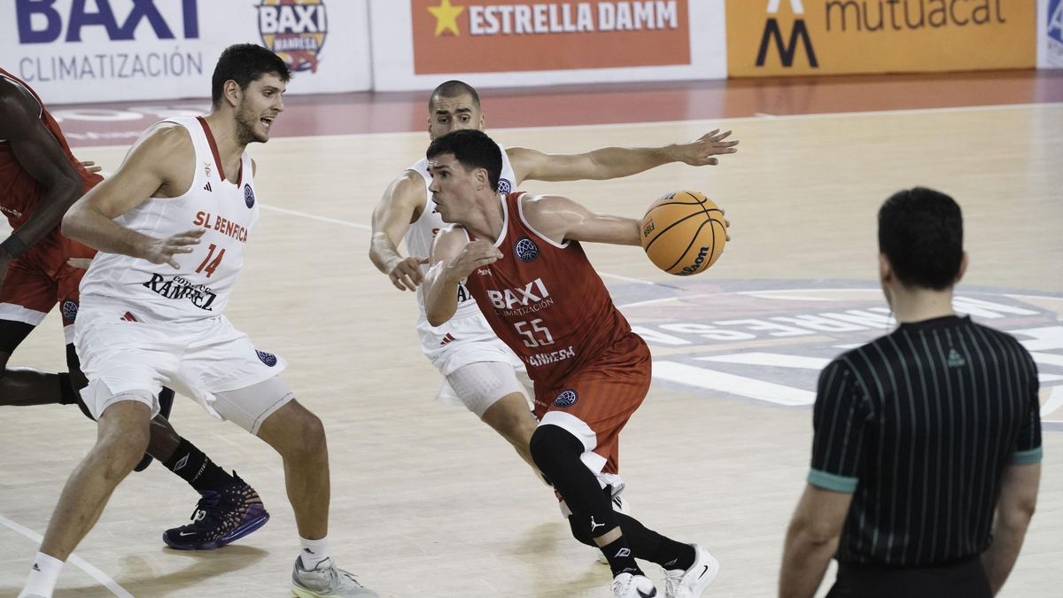Les millors imatges del Baxi Manresa - SL Benfica