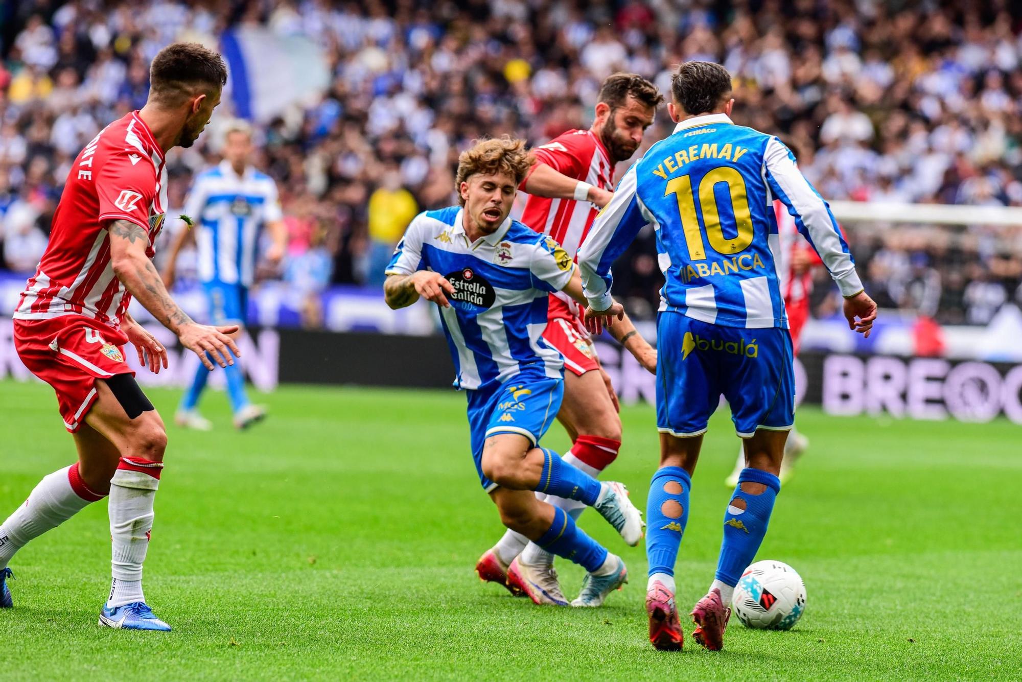 El Deportivo - Almería, en imágenes