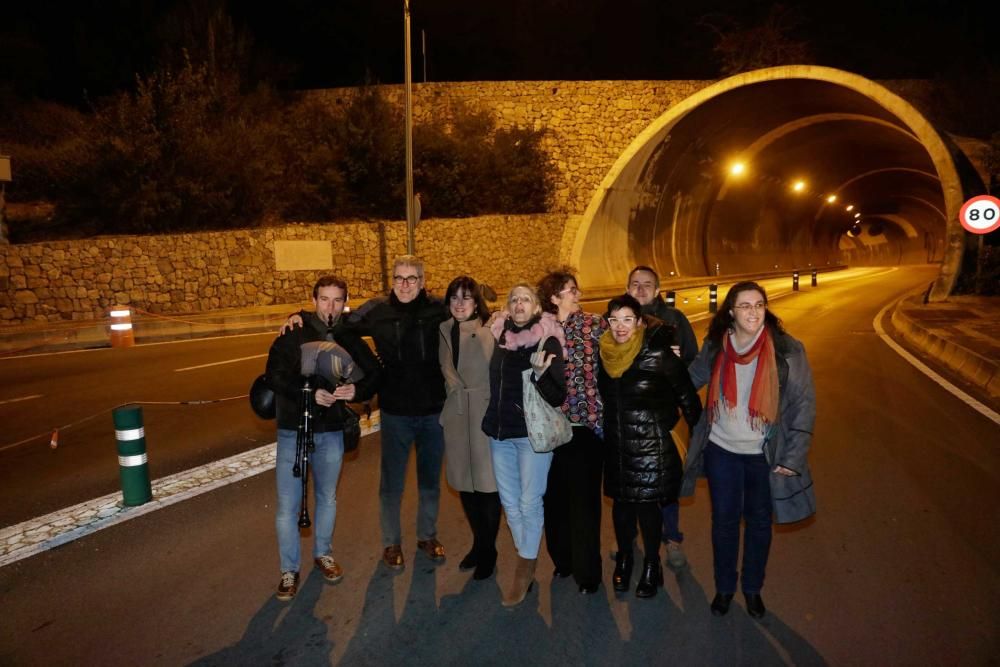 Grenzenlose Freude über Mautfall am Sóller-Tunnel