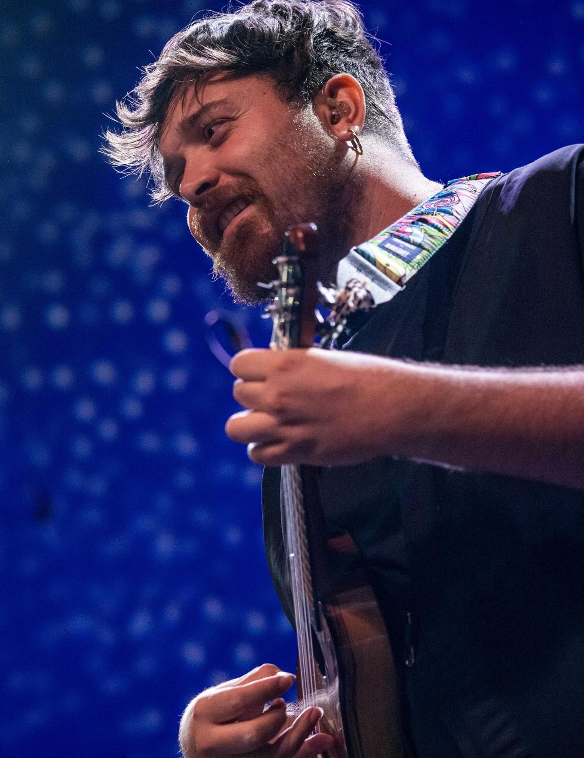 Hirahi Afonso durante su estancia en Galicia.