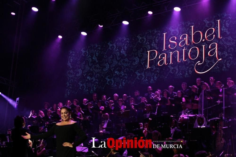 Isabel Pantoja, en la Plaza de Toros de Murcia.