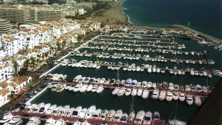 Vista general de Puerto Banús.