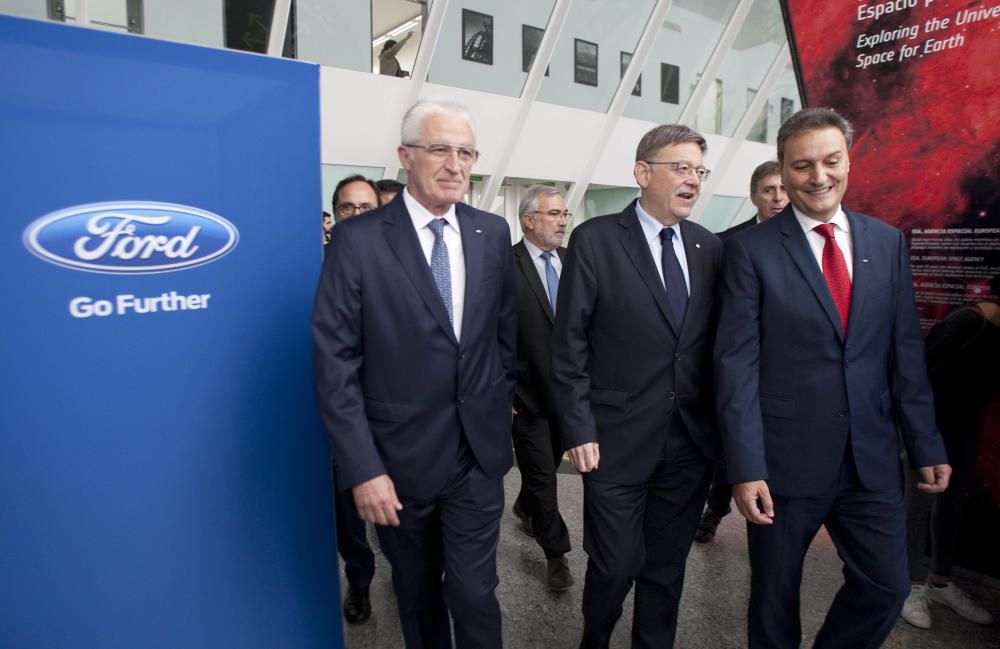 Celebración del 40º aniversario de Ford en Valencia