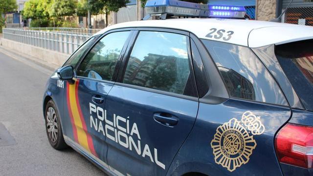 Vehículo de Policía Nacional.
