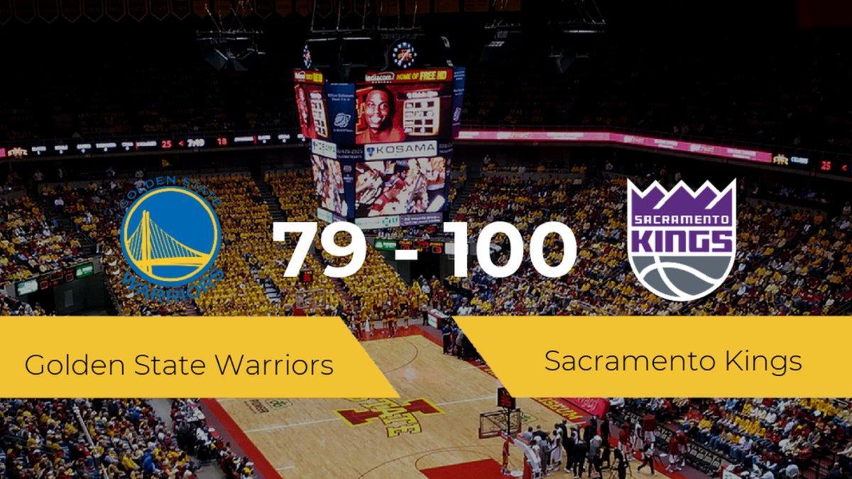 Sacramento Kings consigue vencer a Golden State Warriors en el Chase Center (79-100)