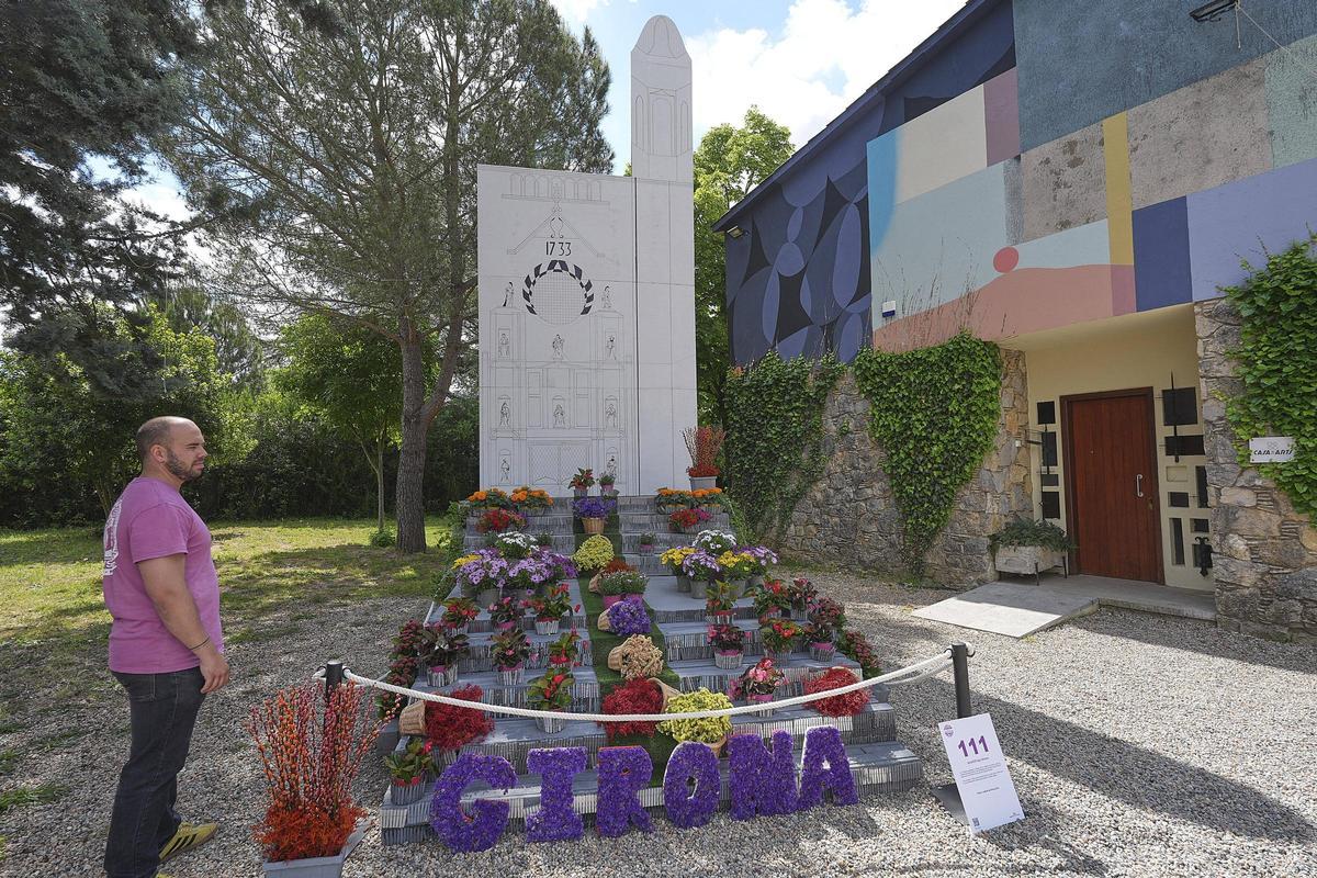 La mostra florar a Girona Est per Temps de Flors