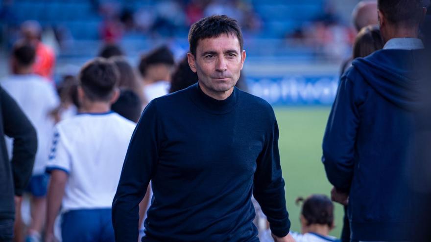 Garitano anuncia que no seguirá en el Tenerife la próxima temporada