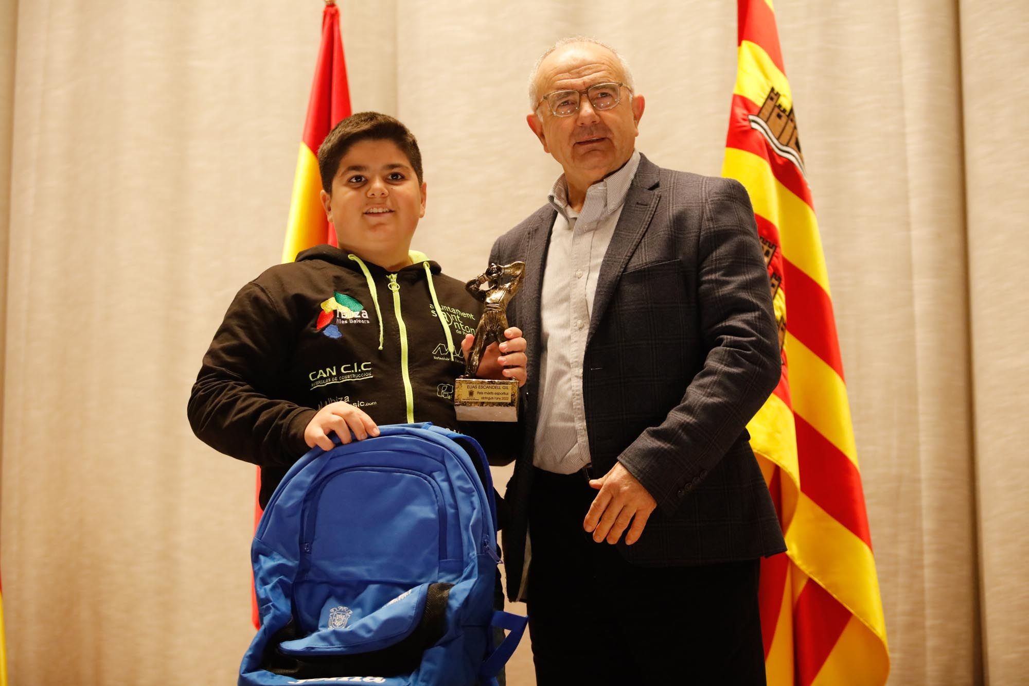 Reconocimiento a los deportistas que han llevado el nombre de Sant Antoni a España y el mundo