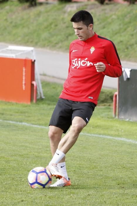 Entrenamiento del Sporting