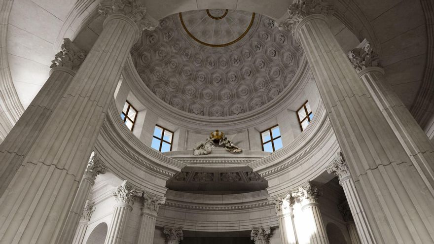 El Santuario de Covadonga que pudo ser y no fue: una recreación virtual revive el proyecto de Ventura Rodríguez del siglo XVIII
