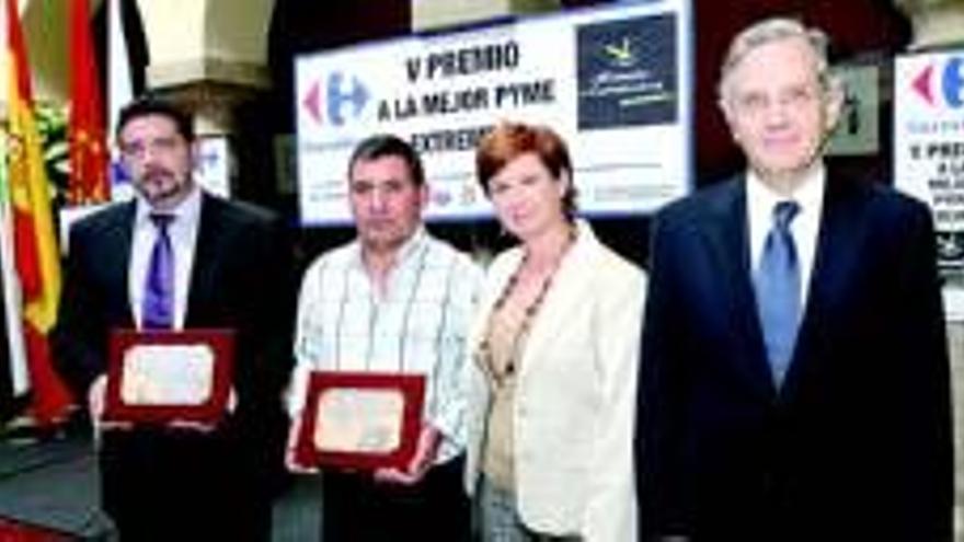 Carrefour premia a las empresas sanchez hidalgo y jeve