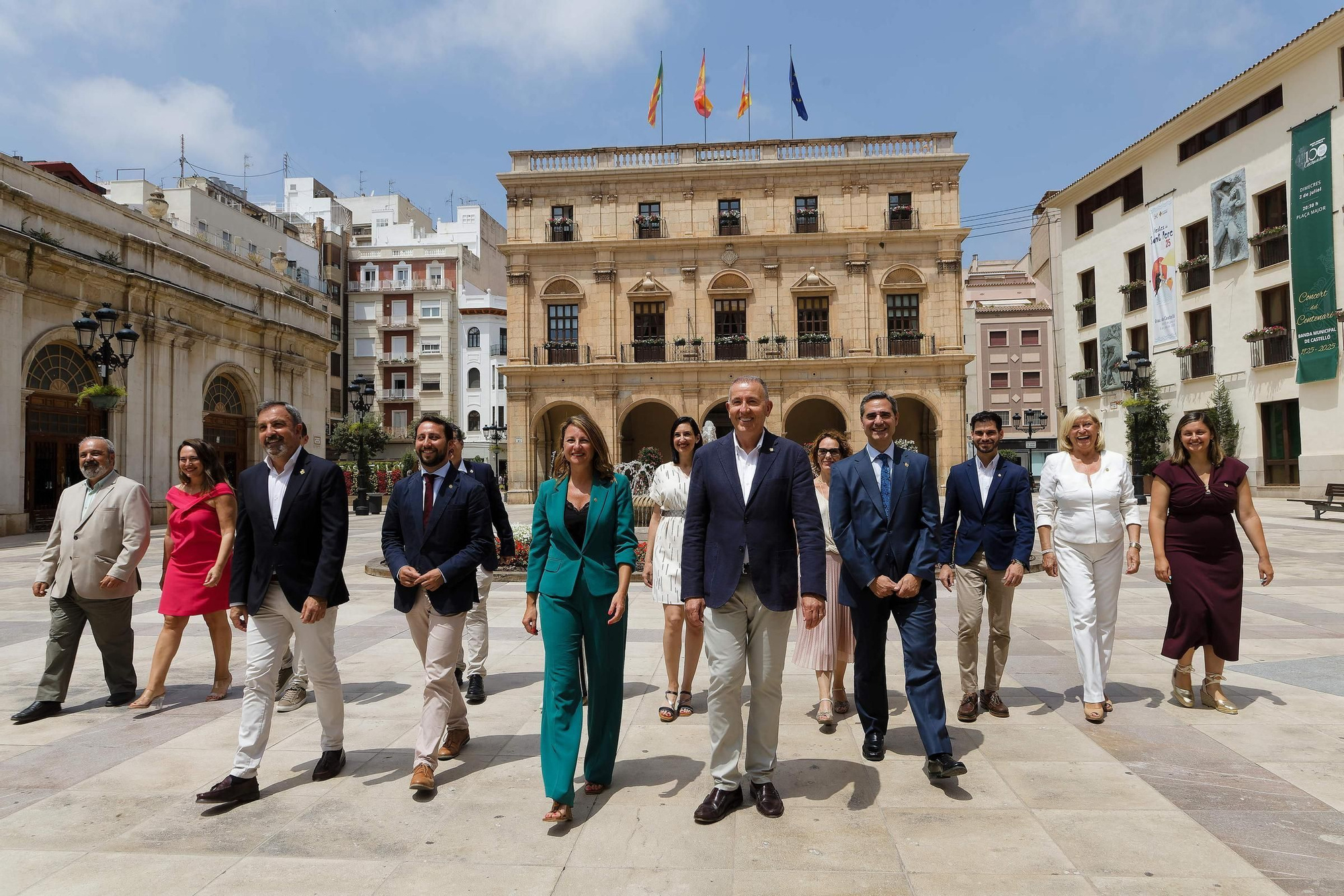 Todas las imagenes del balance de mitad de legislatura del equipo de gobierno de Castelló