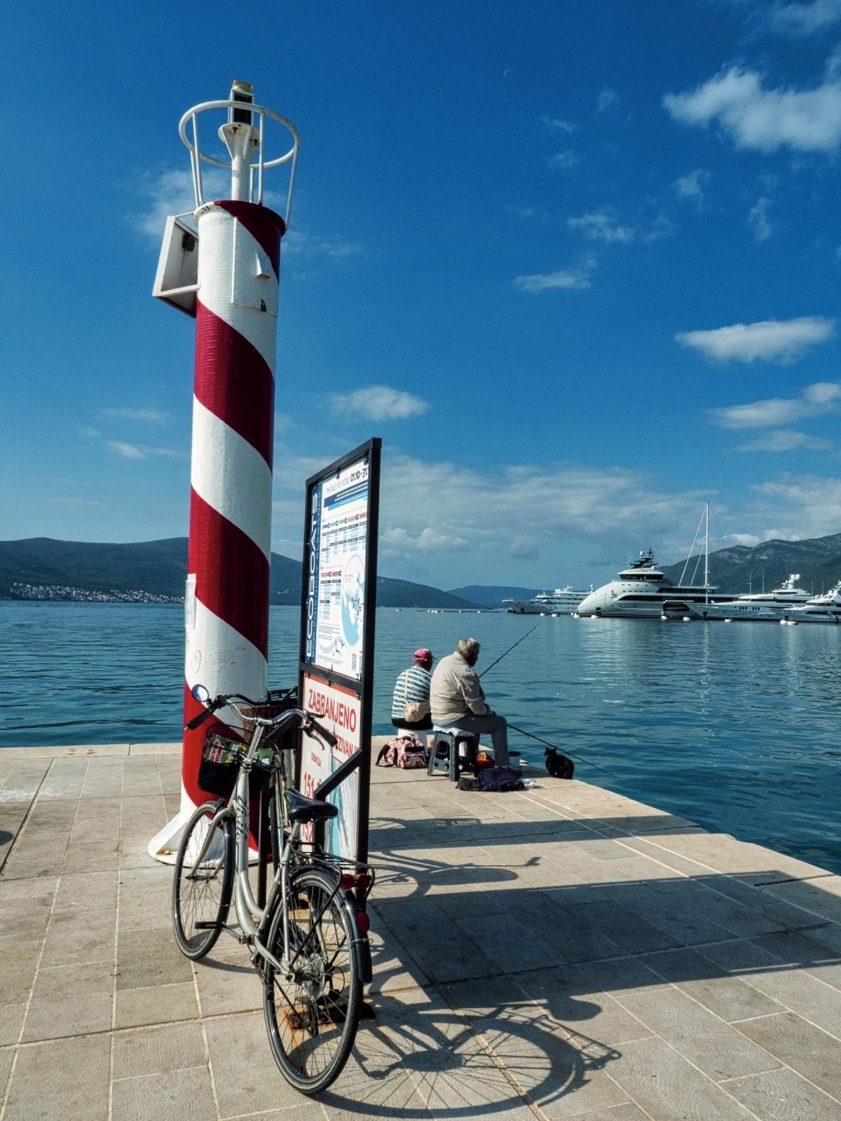 Puerto de Tivat.
