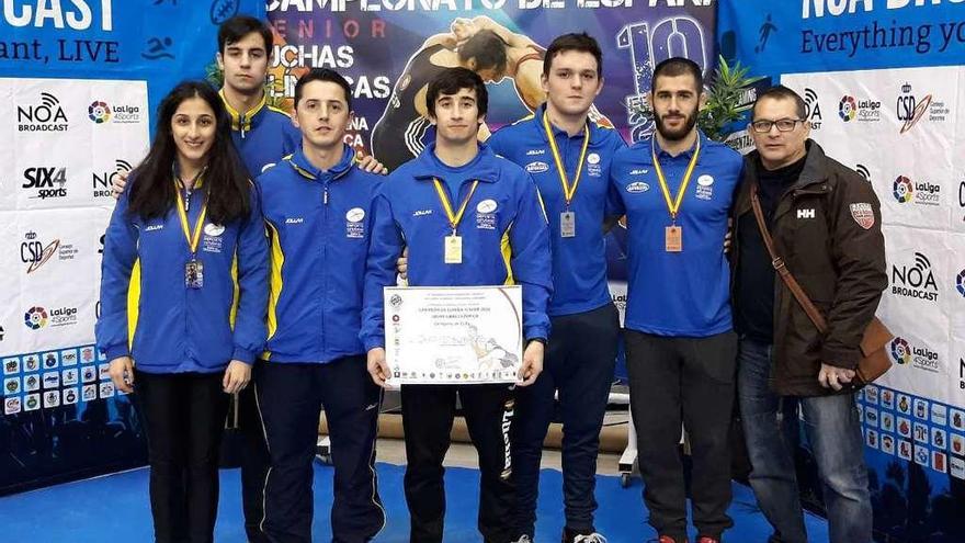 Asturias logra cuatro medallas en el Nacional