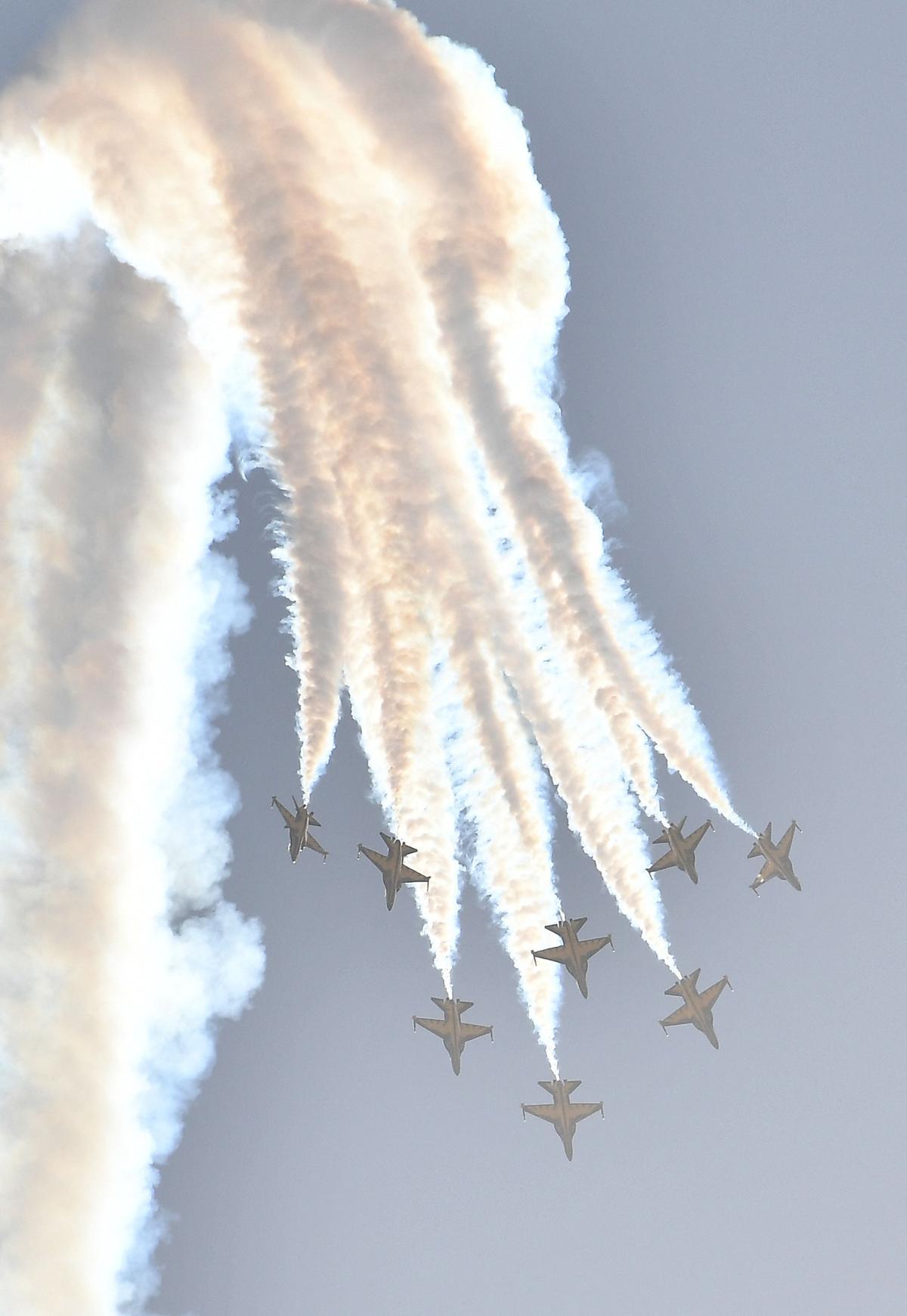 Exhibición aérea en Avalon, Australia