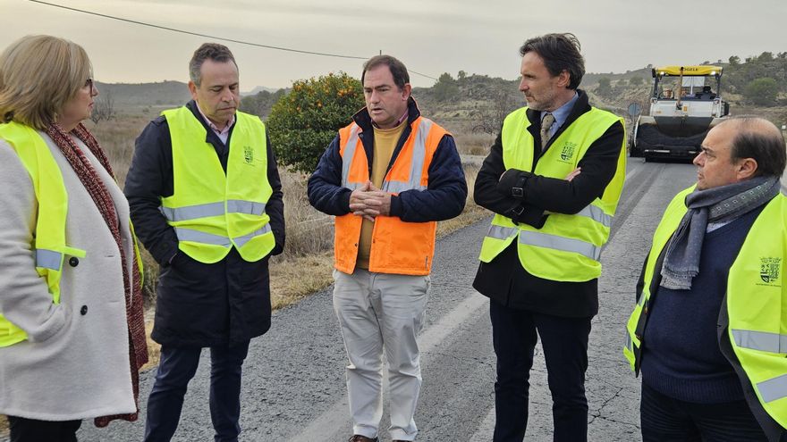 La Comunidad invierte más de 1,5 millones en mejorar la carretera que une Abanilla con Pinoso