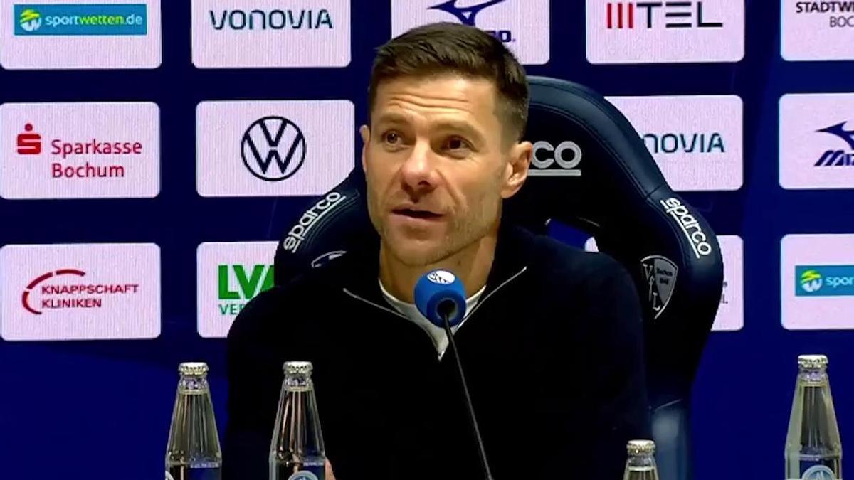 Xabi Alonso, frustrado: "Nos volvieron a marcar en los últimos minutos"