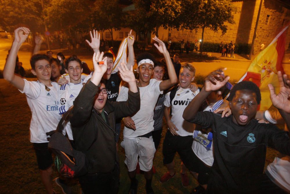 Celebració a Girona de la tretzena Champions del Reial Madrid