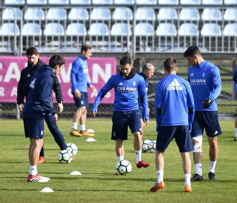 Entrenamiento del Real Zaragoza