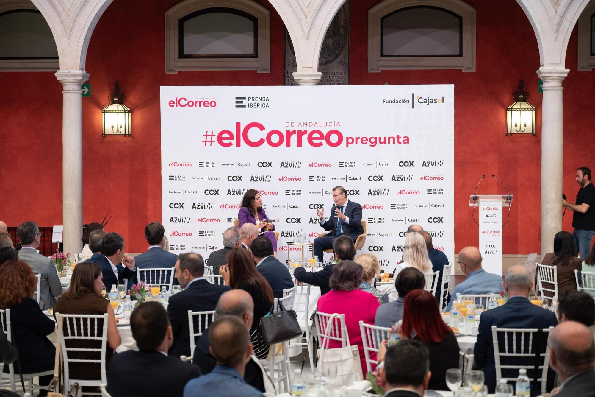 Fotogalería | ElCorreoPregunta a Javier Fernández de los Ríos, presidente de la Diputación de Sevilla