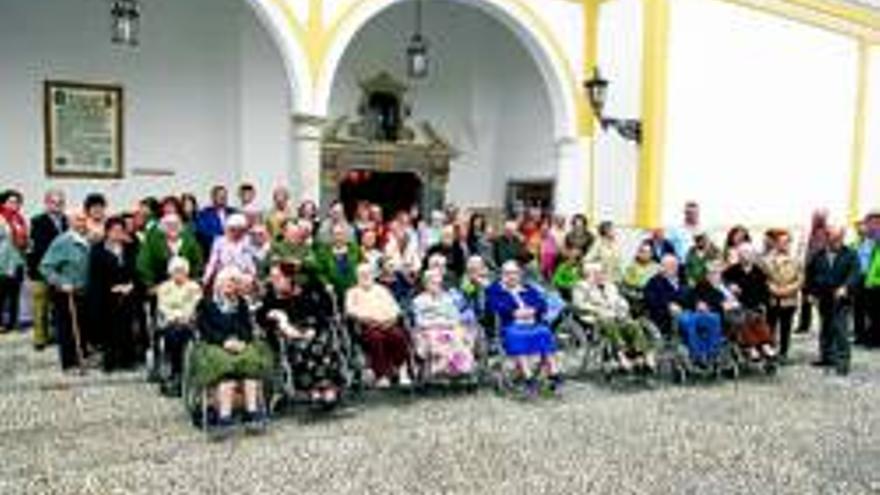 Jornada de convivencia de la residencia de mayores