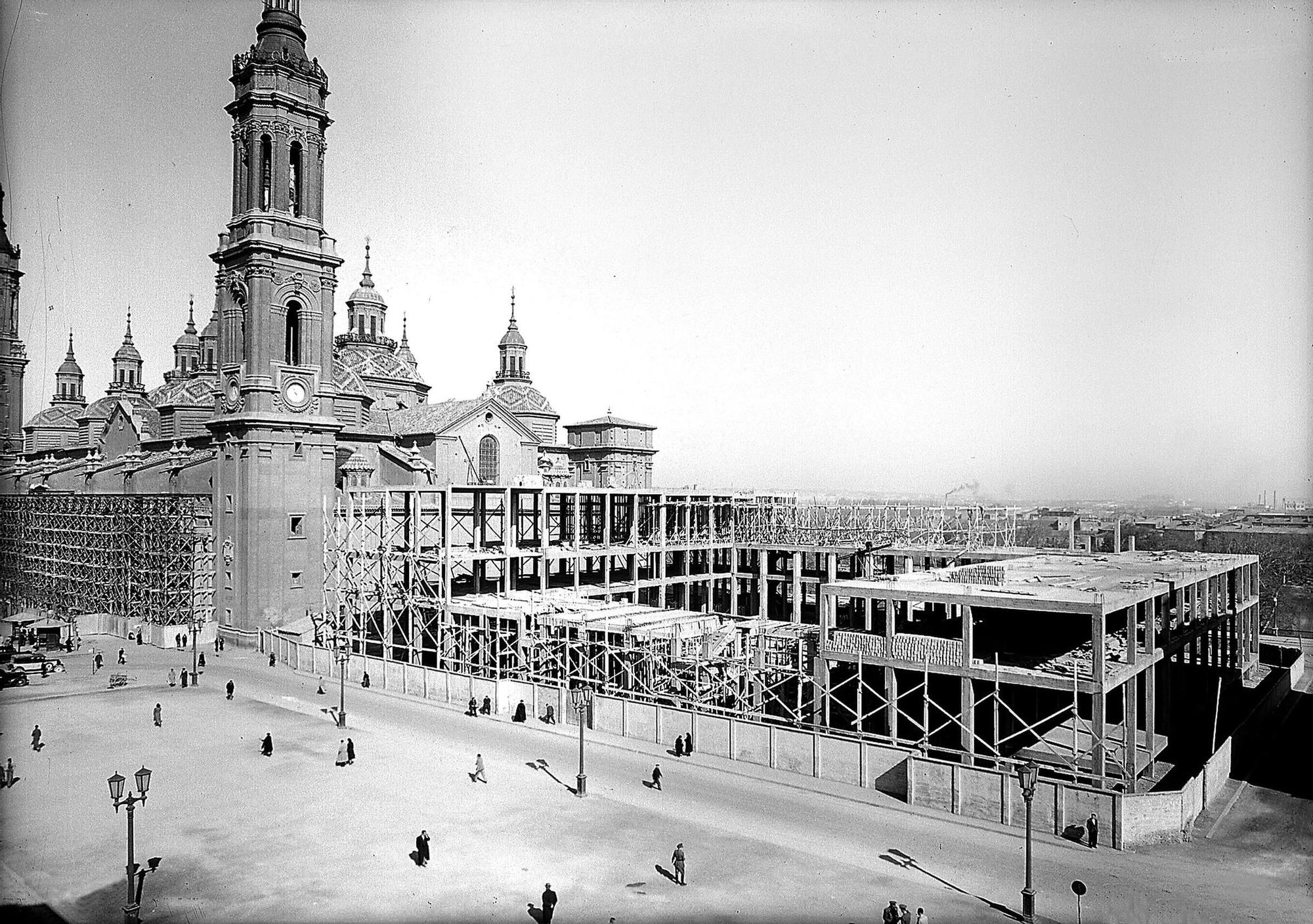 Así Zaragoza en los años 40, en imágenes