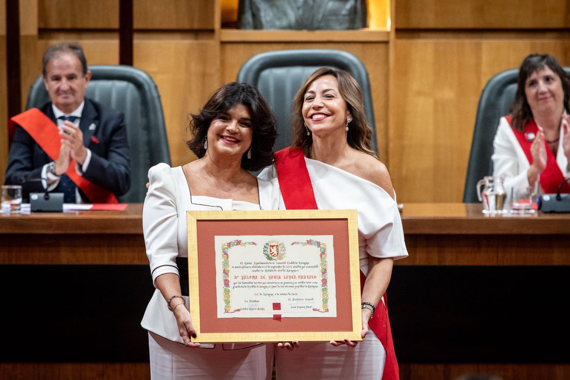 En imágenes | Zaragoza reconoce a sus 'hijos' predilectos