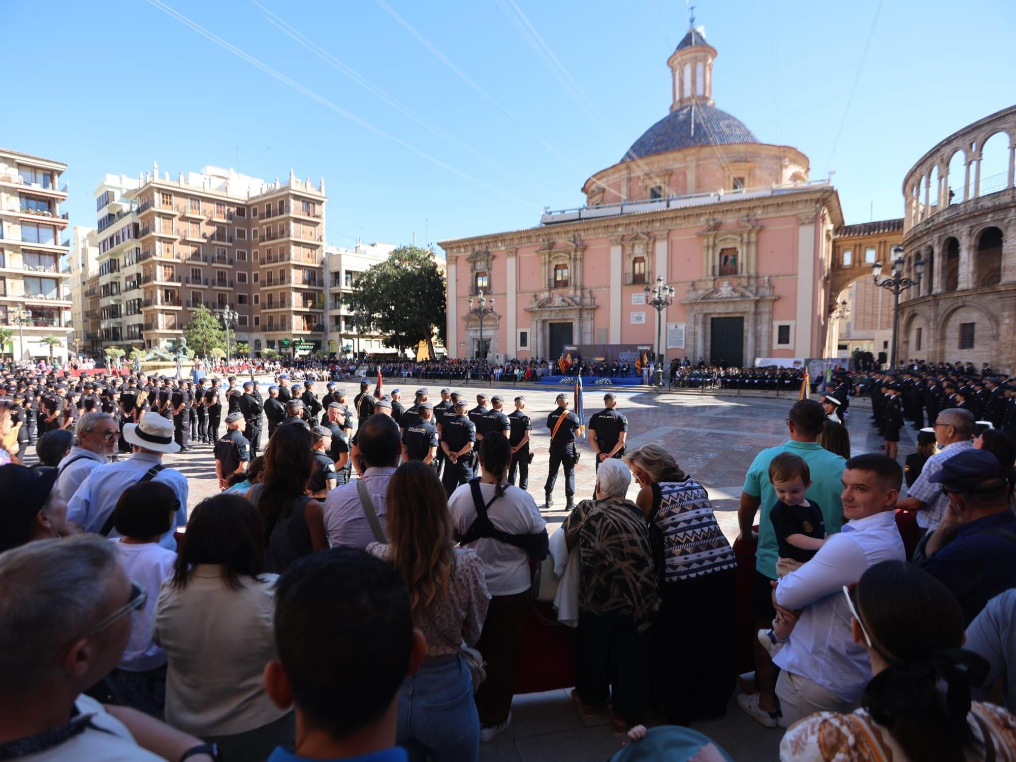 La Policía Nacional de Valencia celebra el Día de los Santos Ángeles Custodios