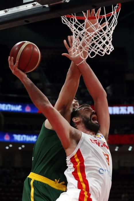 Mundial de baloncesto: España-Australia