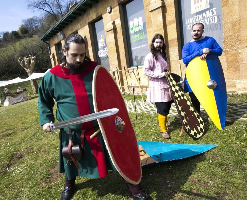 Recreación de la vida medieval en el entorno de los monumentos prerrománicos de Oviedo