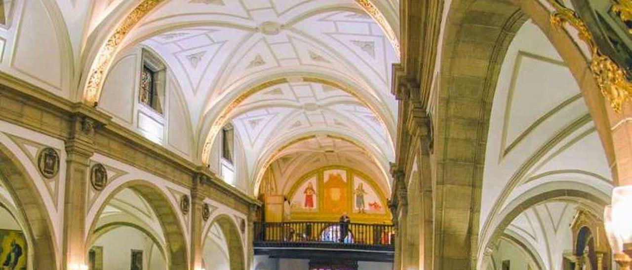 Estreno del oratorio, el año pasado, en la iglesia de Candás.